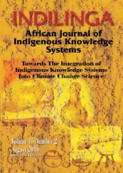 African Journal of Indigenous Knowledge Systems