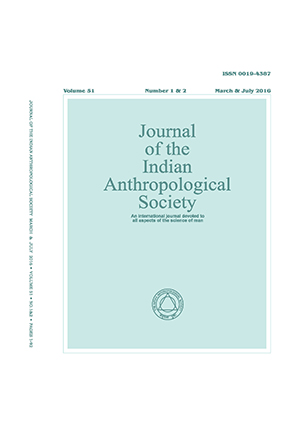 Journal of the Indian Anthropological Society