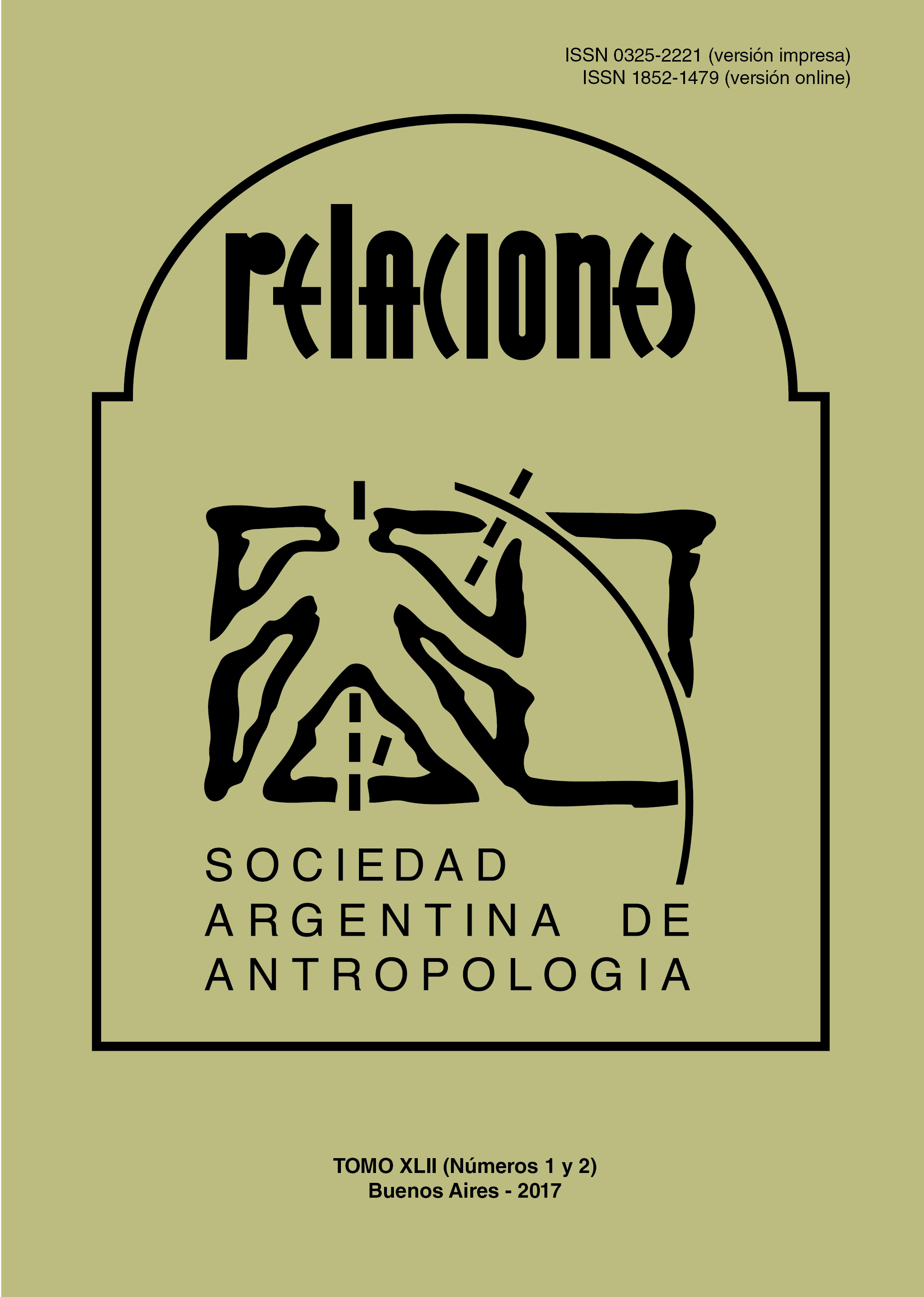 Relaciones de la Sociedad Argentina de Antropología